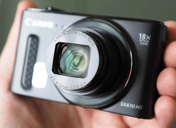 Compact Digital Camera – 18x Optical Zoom with Battery & Charger Included