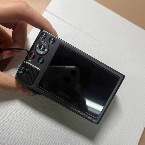Compact Black Digital Camera – 20MP with 25x Optical Zoom & Full HD Video - Image 5