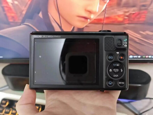 20MP Compact Digital Camera – Black Pocket-Size Wi-Fi Camera with HD Video - Image 5