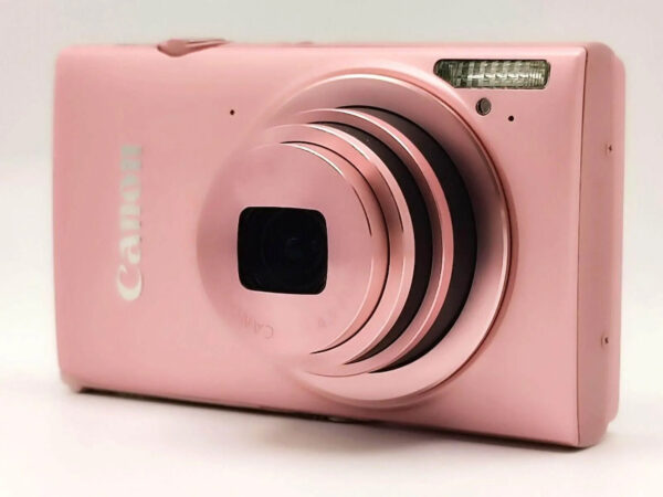 Compact Pink Digital Camera – 16MP Point & Shoot with Touchscreen & Wi-Fi