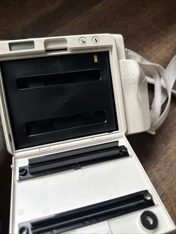 Used Instant Film Camera – Wide 300 White with 95mm Lens & Flash - Image 7