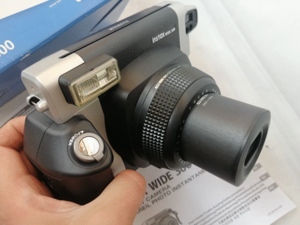 Tested Instant Film Camera – Wide 300 Black with Box | New Condition