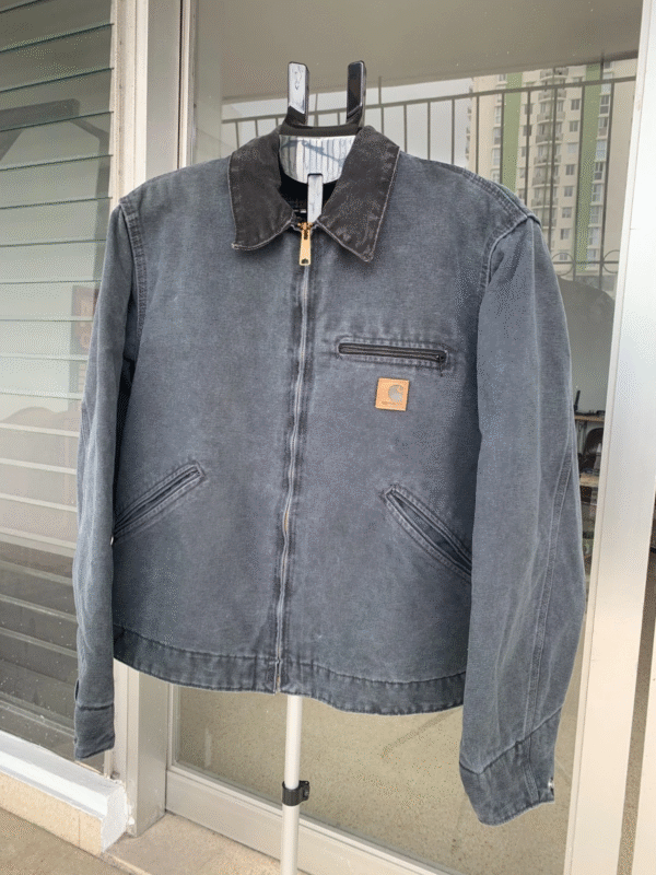 Vintage Carhartt Detroit Jacket – J97 PTL, Medium, Faded Workwear Look