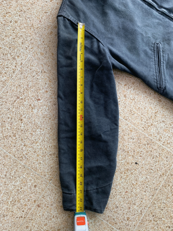 Vintage Carhartt Detroit Jacket – J97 PTL, Medium, Faded Workwear Look - Image 3