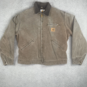 Vintage Carhartt Detroit Jacket – J43CHT, Men’s Large, Blanket Lined Corduroy