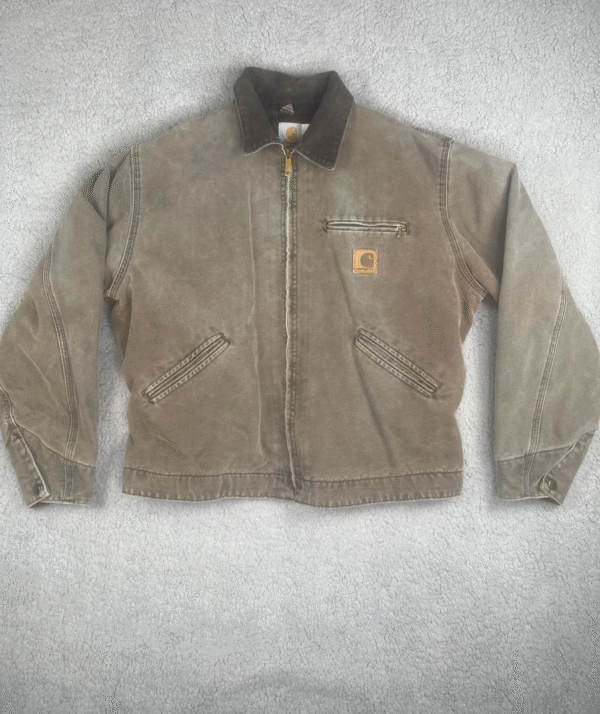 Vintage Carhartt Detroit Jacket – J43CHT, Men’s Large, Blanket Lined Corduroy
