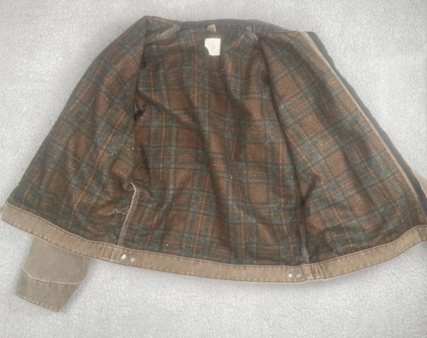 Vintage Carhartt Detroit Jacket – J43CHT, Men’s Large, Blanket Lined Corduroy - Image 8
