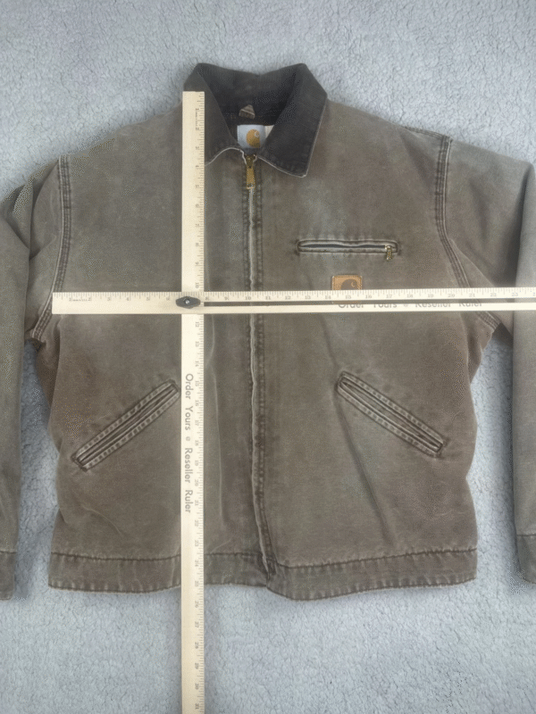 Vintage Carhartt Detroit Jacket – J43CHT, Men’s Large, Blanket Lined Corduroy - Image 3