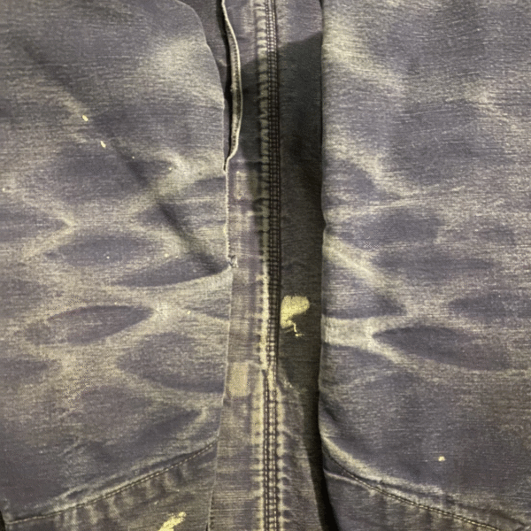 Vintage Carhartt Chore Jacket  100-Year Edition Blanket Lined  Blue L/XL - Image 5
