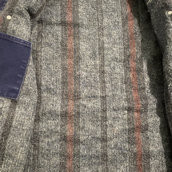 Vintage Carhartt Chore Jacket  100-Year Edition Blanket Lined  Blue L/XL - Image 3