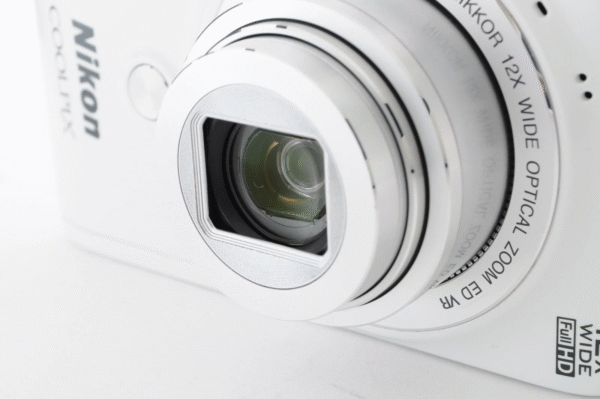 Used 16MP White Compact Digital Camera – Flip Screen, Photo-Ready from Japan - Image 5