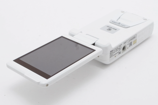 Used 16MP White Compact Digital Camera – Flip Screen, Photo-Ready from Japan - Image 3